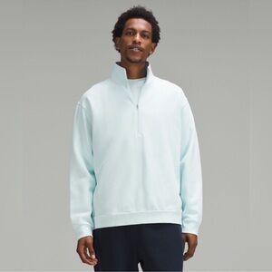 Lululemon Steady State Half Zip Sheer Blue Men’s Size Medium